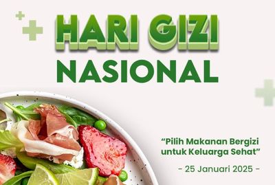 25 Januari Diperingati sebagai Hari Gizi Nasional 2025: Tema hingga Sejarahnya!