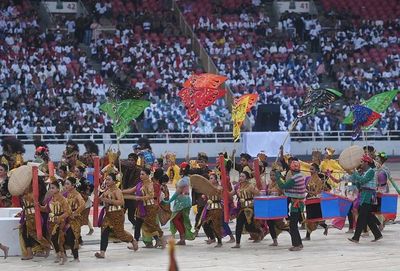 HUT Bhayangkara Ke-77 di GBK Sukses Hibur Masyarakat Indonesia