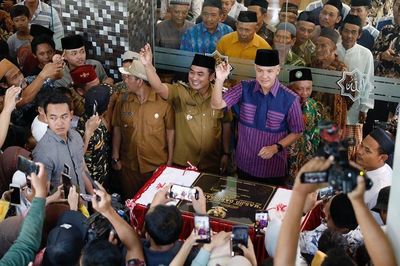 Resmikan Masjid Hasil Swadaya Masyarakat di Tegal, Ini Harapan Ganjar