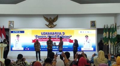 Pameran Panen Hasil Belajar Membuktikan Keberhasilan Program Pendidikan Guru Penggerak Angkatan 7 di Kendal