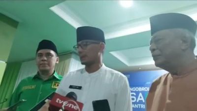 Sandiaga Uno Tanggapi Santai soal Pertemuan Ganjar-Erick: Bikin Suasana Politik Jadi Sejuk