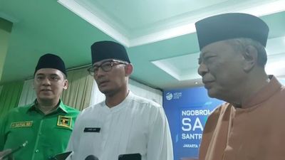 Soal Jadi Pendamping Ganjar Pranowo di Pilpres, Sandiaga: Semua Hak Prerogatif Pimpinan Partai Politik