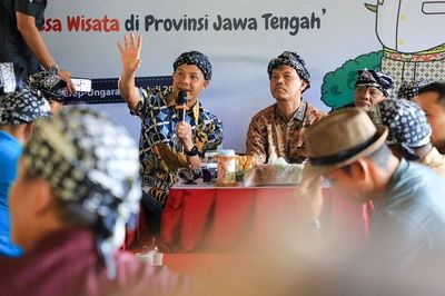 Ganjar Bagikan Pengalaman Majukan Desa Wisata ke Wali Kota, Camat dan Kades Pariaman