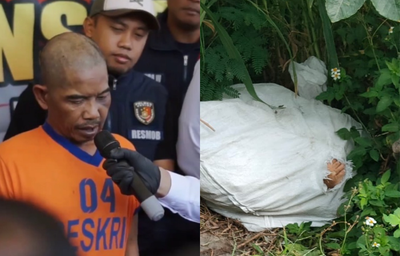 Biadap! Pelaku Pembunuhan Dalam Karung di Kediri, Ternyata Ayah Kandungnya Sendiri