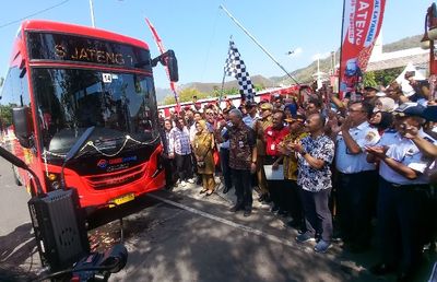 Ganjar Resmikan Koridor VII Trans Jateng, Gratis Selama Seminggu!