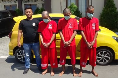 Nekat Mencuri Otak Alat Berat Ekskavator, Tiga Pelaku Diringkus Polres Klaten!