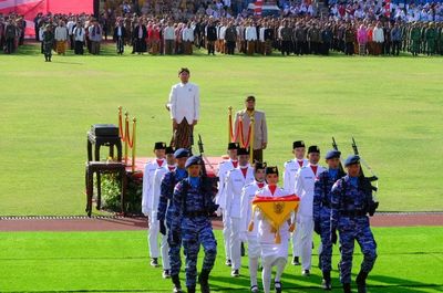 Pengalaman Pertama Jadi Inspektur Upacara, KGPAA Mangkunegara X Ngaku Tegang