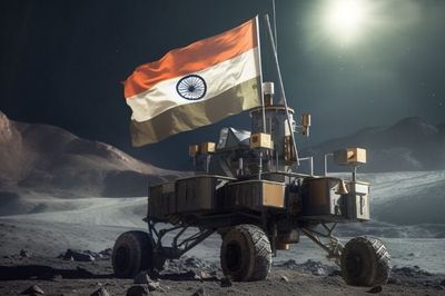 India Berhasil Mendaratkan Pesawat Chandrayaan-3 di Kutub Selatan Bulan, Jadi Negara Pertama di Dunia!