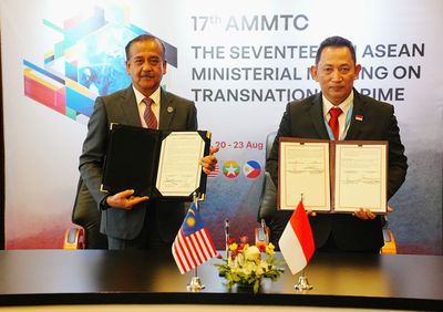Kapolri Teken MoU dengan 6 Negara dalam AMMTC, Ini Daftar Negaranya