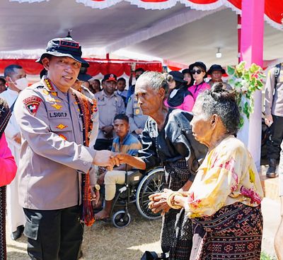 Hadir di Acara Bakti Kesehatan di NTT, Ini Perintah Kapolri ke Kapolres dan Kapolda