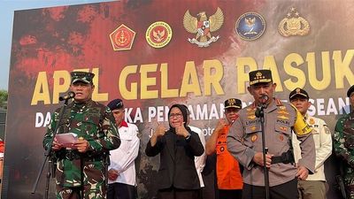 Panglima TNI-Kapolri Pimpin Apel Pengamanan Jelang KTT ASEAN