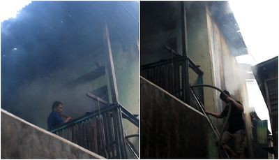 Geger ODGJ di Parepare Bakar Rumah di Kawasan Padat Penduduk Bikin Warga Panik