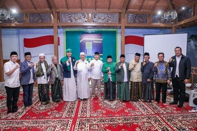 Mardiono Dialog Bareng Kiai di Majelis Syariah, Bahas Konstelasi Pilpres hingga Pemenangan PPP
