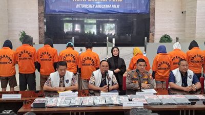11 Pelaku Judi Online Ditangkap Bareskrim Polri di Denpasar Bali