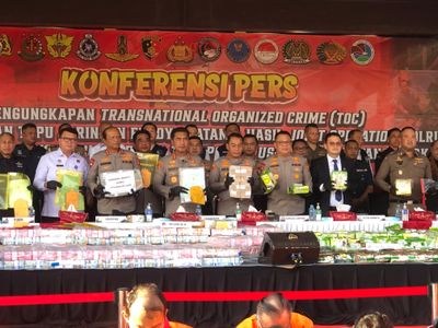 1 Kurir Narkoba Jaringan Fredy Pratama Ditangkap di Palembang