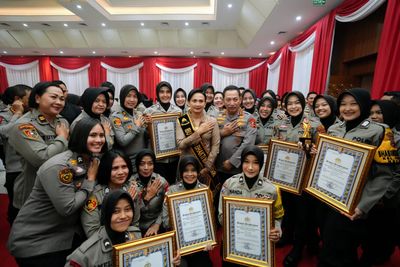 Kapolri: Cooling System Pemilu 2024 Lebih Baik Dengan Pelibatan Polwan