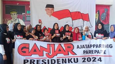 Relawan Ganjar Ajatappareng Parepare Siap Menangkan Pilpres 2024, Target 30 Persen Suara