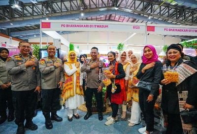 Hadiri Bazar Bhayangkari, Kapolri: Upaya Kita Dorong UMKM!