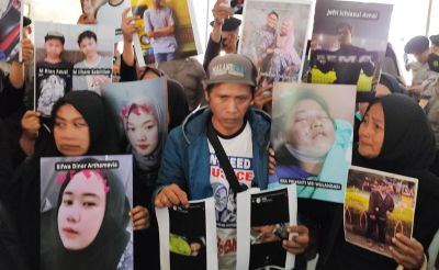 Keluarga Korban Kanjuruhan Geruduk Datangi Bareskrim, Merasa Belum Dapat Keadilan