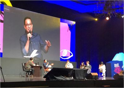 Di IdeaFest 2023, Anies Baswedan Bicara Kerugian Anak Muda yang Golput