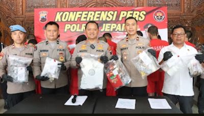 Sepanjang 2023, Puluhan Tersangka Narkoba Berhasil Diciduk di Jepara