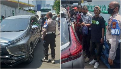 Merinding! Pemobil Mendadak Tewas saat Melintas di Tendean, Sempat Tabrak Pembatas Jalan