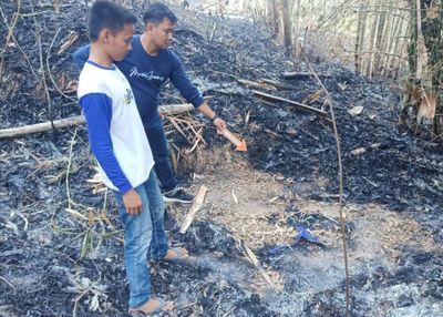 Malang! Lagi Bakar Sampah Daun Bambu Kering, Kakek Asal Sragen Ini Malah Tewas Terbakar