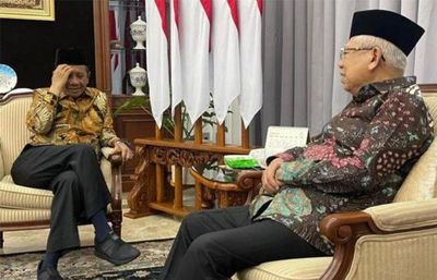 Mahfud MD jadi Cawapres, Ma ruf Amin: Layak dan Saya Restui!