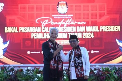 Survei Head to Head Ipsos: Ganjar-Mahfud Unggul Jauh Atas Prabowo-Gibran
