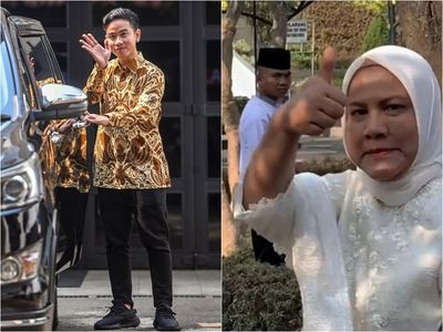 Nggak Ngomong, Iriana Jokowi Cuma Acungkan Jempol saat Ditanya Restu untuk Gibran Jadi Cawapres Prabowo