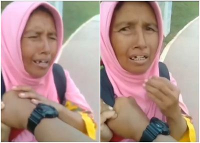Polisi Datangi Ibu Pedagang Viral Usai Diintimidasi Sekuriti TMII, Diminta Bikin Laporan