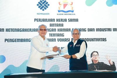 Kemnaker dan Kadin Teken MoU untuk Perkuat Sistem Informasi Pasar Kerja dan Pelatihan Vokasi