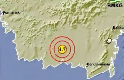 Kotawaringin Timur Diguncang Gempa 4,7 Magnitudo, Beberapa Rumah Alami Kerusakan