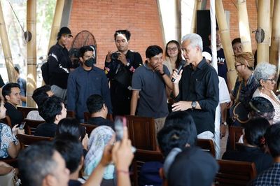 Ganjar Bicara Lingkungan hingga Pendidikan, Mahasiswa Puji Gagasan Konkret-Solutif