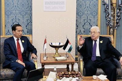 Dukung Presiden Mahmoud Abbas, Jokowi: Tindakan Keji di Palestina Langgar Hukum Internasional