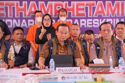 Sepanjang September-November 2023, Satgas Polri Tangkap 7.566 Tersangka Narkoba