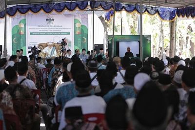 Ganjar Minta Restu ke Ulama, Kiai dan Masyayikh, Harap Pemilu Lancar dan Damai