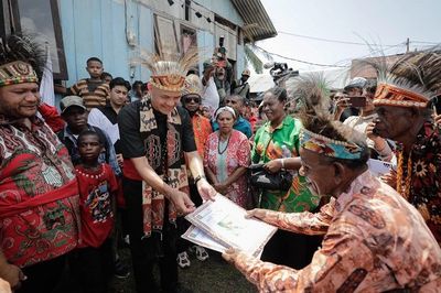 Masyarakat Sorong, Papua Berikan Dukungan ke Ganjar-Mahfud di Pilpres 2024