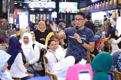 Demi Percepatan Ekonomi dan Kesejahteraan Rakyat, Sandiaga Uno Dorong Pemilu Riang Gembira dan Damai