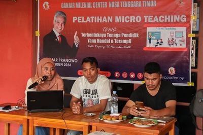 Ciptakan Generasi Unggul, Anak Muda NTT Dapat Pelatihan Micro Teaching dari Ganjar Milenial