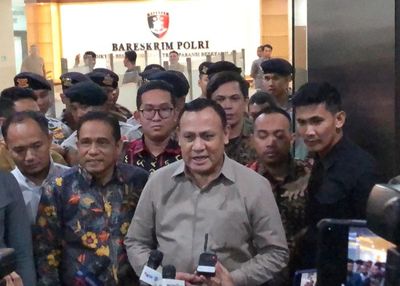 Firli Bahuri Tiba di Bareskrim, Jalani Pemeriksaan Soal Pemerasan