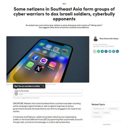 Gerakan Julid Fi Sabilillah Netizen Indonesia Bela Paletina Mendunia, Disorot Media Asing