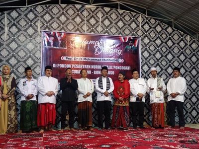 Di depan Ulama dan Santri Bondowoso, Mahfud MD Janjikan Rp 128 Triliun untuk Dana Abadi Pesantren