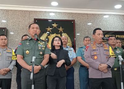 Pemilu hingga KKB Papua Jadi Pembahasan Pertemuan Panglima TNI-Kapolri Hari Ini