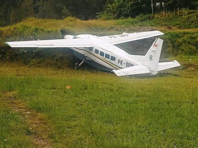 Pesawat Tabrak Bukit di Papua Pagi Tadi, Beruntung Tak Ada Korban Jiwa