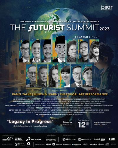 Katalisasi Visi Indonesia 2045, Ribuan Pemain Strategis se-Indonesia dalam The Futurist Summit 2023