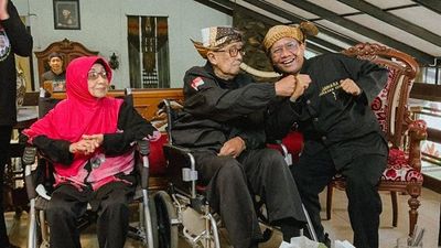 Sesepuh Jawa Barat Solihin GP Titip Persatuan Indonesia ke Ganjar Pranowo-Mahfud MD