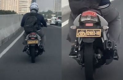Viral Pemotor Berpelat Polri Melintas Bebas di JLNT Casablanca, Begini Kata Polisi