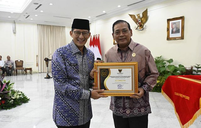 Kemenparekraf Raih Kualifikasi Informatif dalam Anugerah Keterbukaan Informasi Publik 2023
