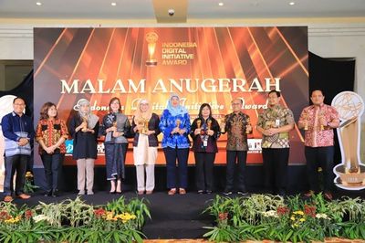 Kemnaker Raih Juara Umum Indonesia Digital Initiative Award 2023